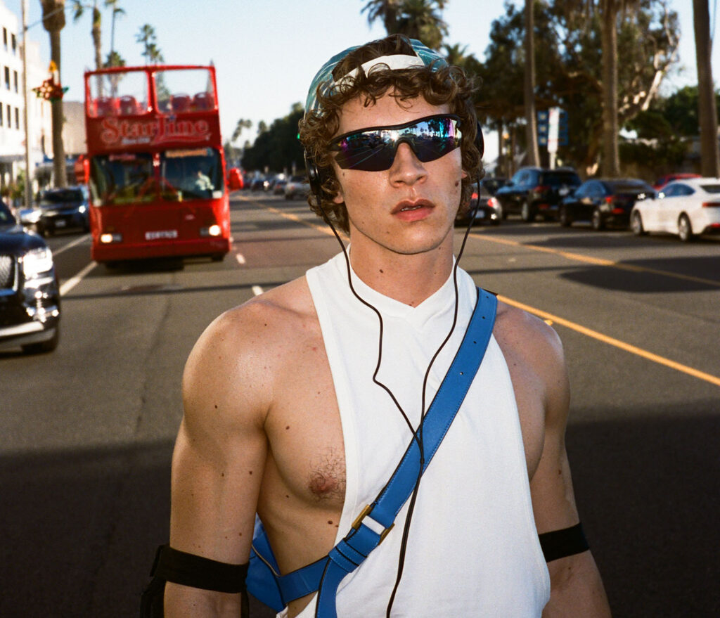 Conner Storrie standing on a street