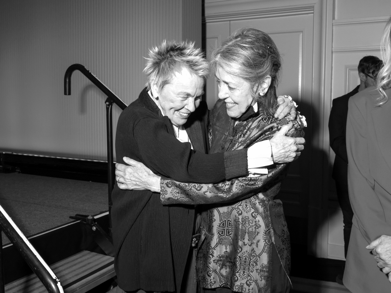 Laurie Anderson and Paula Cooper at the New Museum's Spring Gala at Cipriani South Street in New York. All images courtesy of the New Museum.
