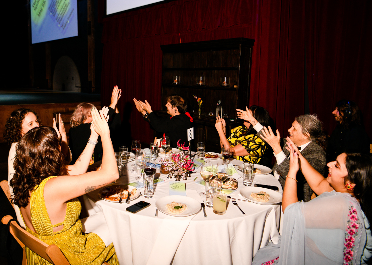 Guests at the Kitchen's Spring Gala. All photography by Deonté Lee/BFA.com and courtesy of the Kitchen.