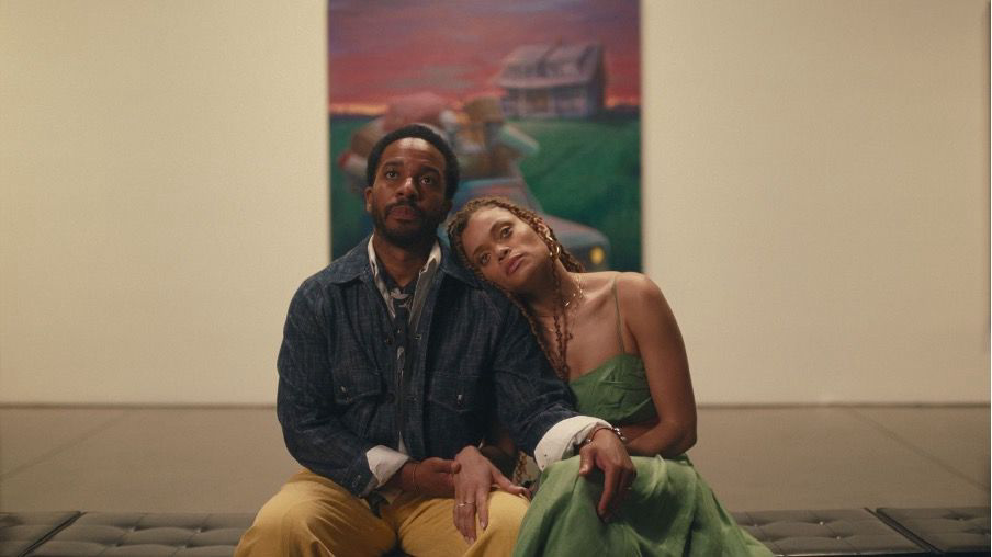 Holland and Andra Day in Exhibiting Forgiveness, 2024.