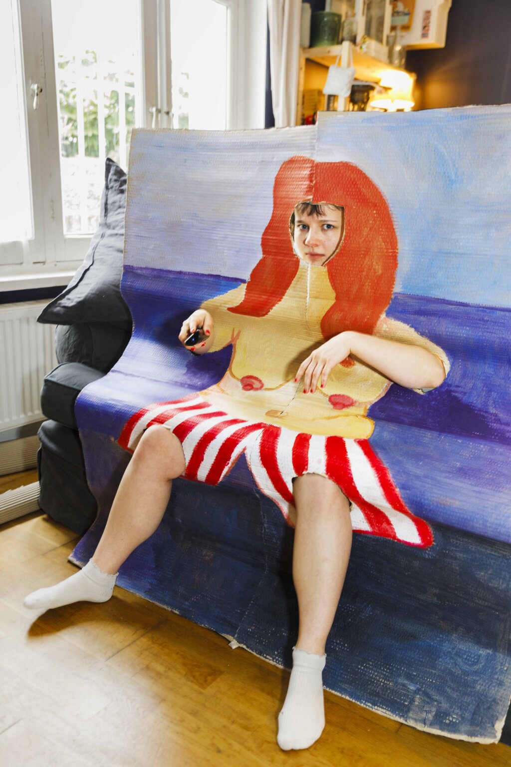 Maya Golyshkina photographed by martin parr