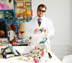 Libertine's Johnson Hartig in the studio
