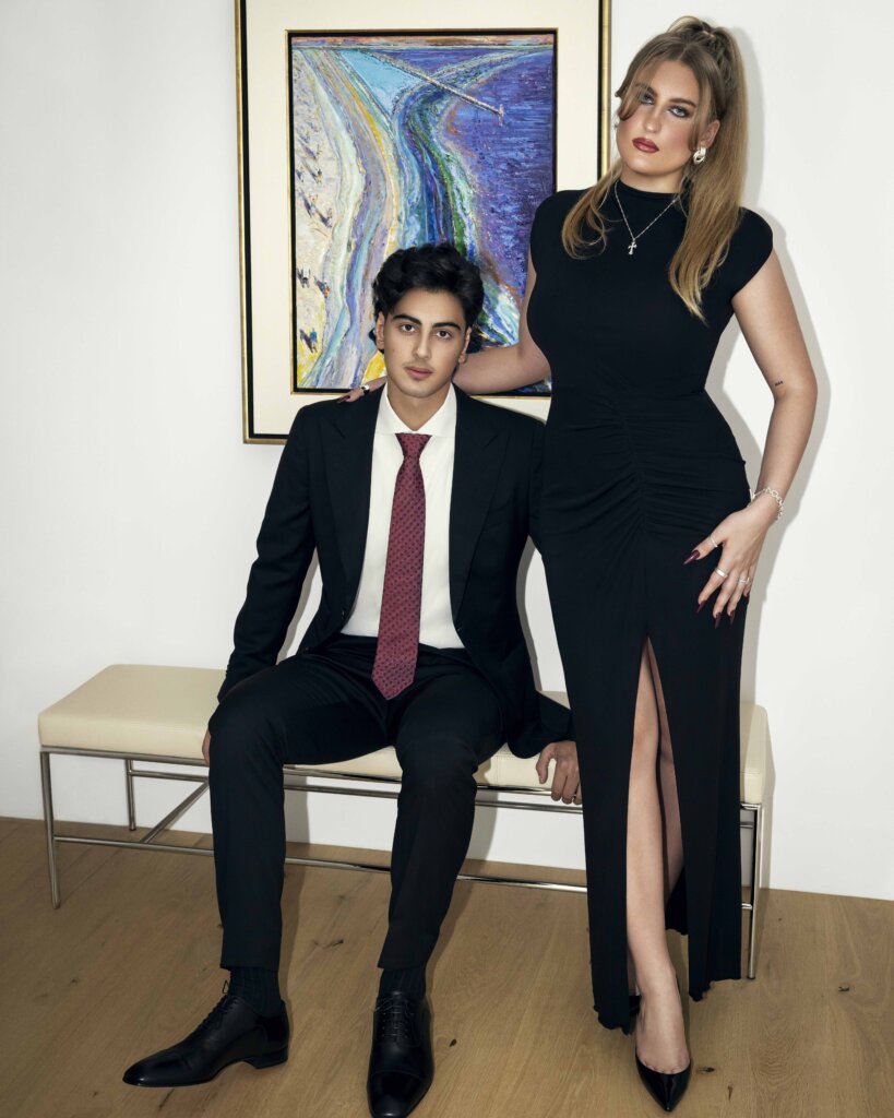 Leon Barhoum and Colette Thiebaud