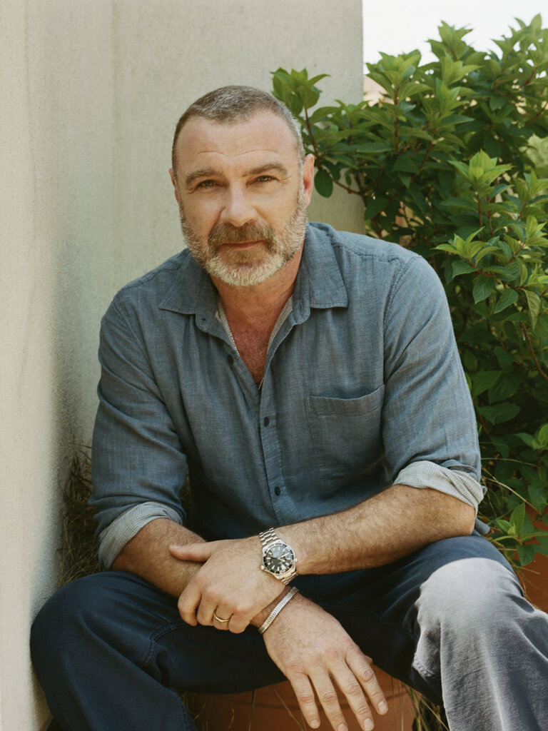Actor Liev Schreiber at home in New York 
