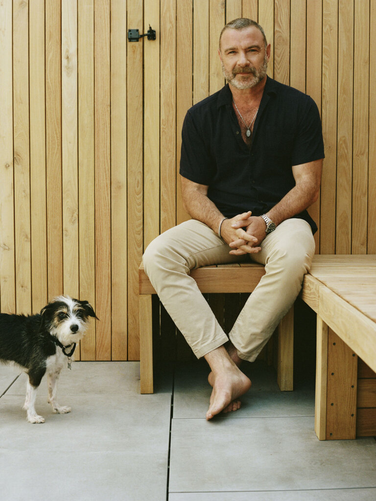 Actor Liev Schreiber at home in New York 