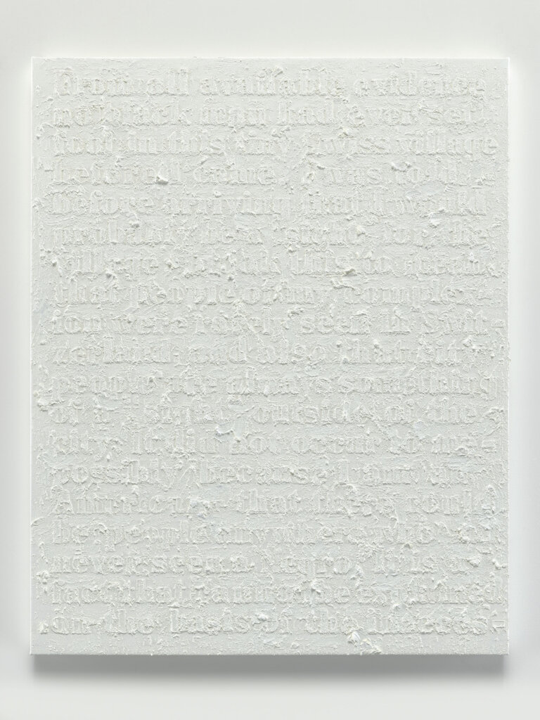 Glenn Ligon, Stranger Study #46, 2025