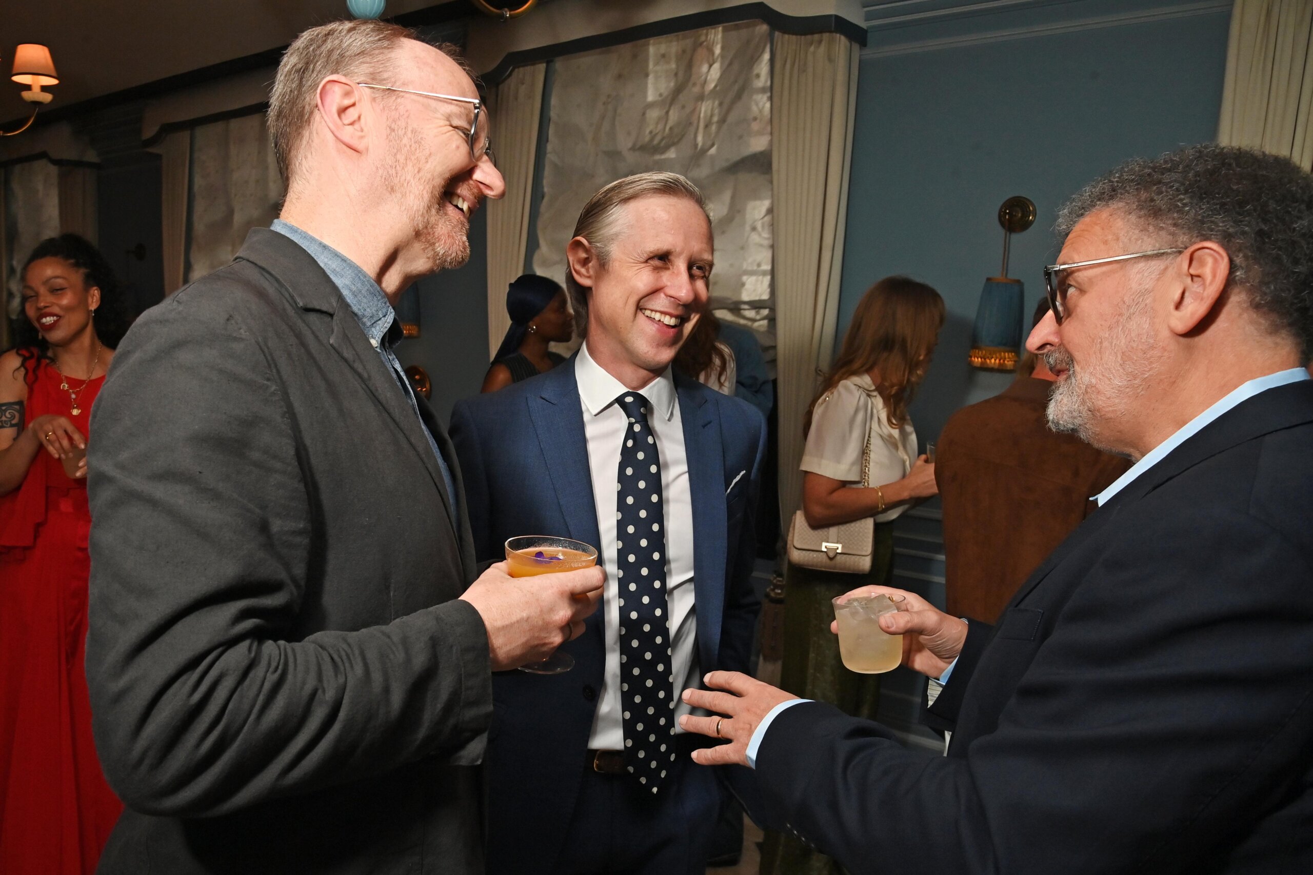 Mark Gatiss, Ian Hallard and Steven Moffat017