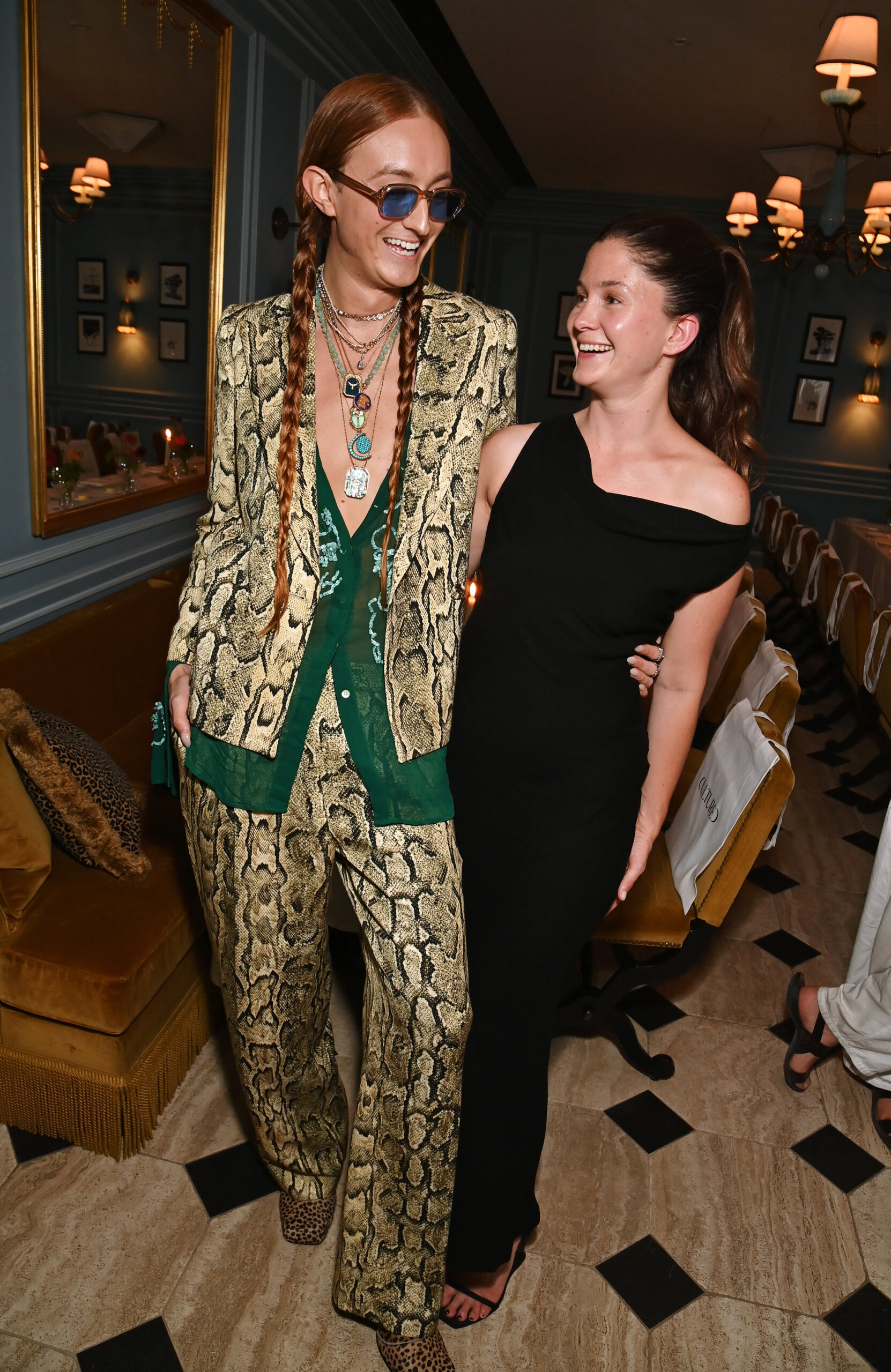 Harris Reed and Alexandra Cronan