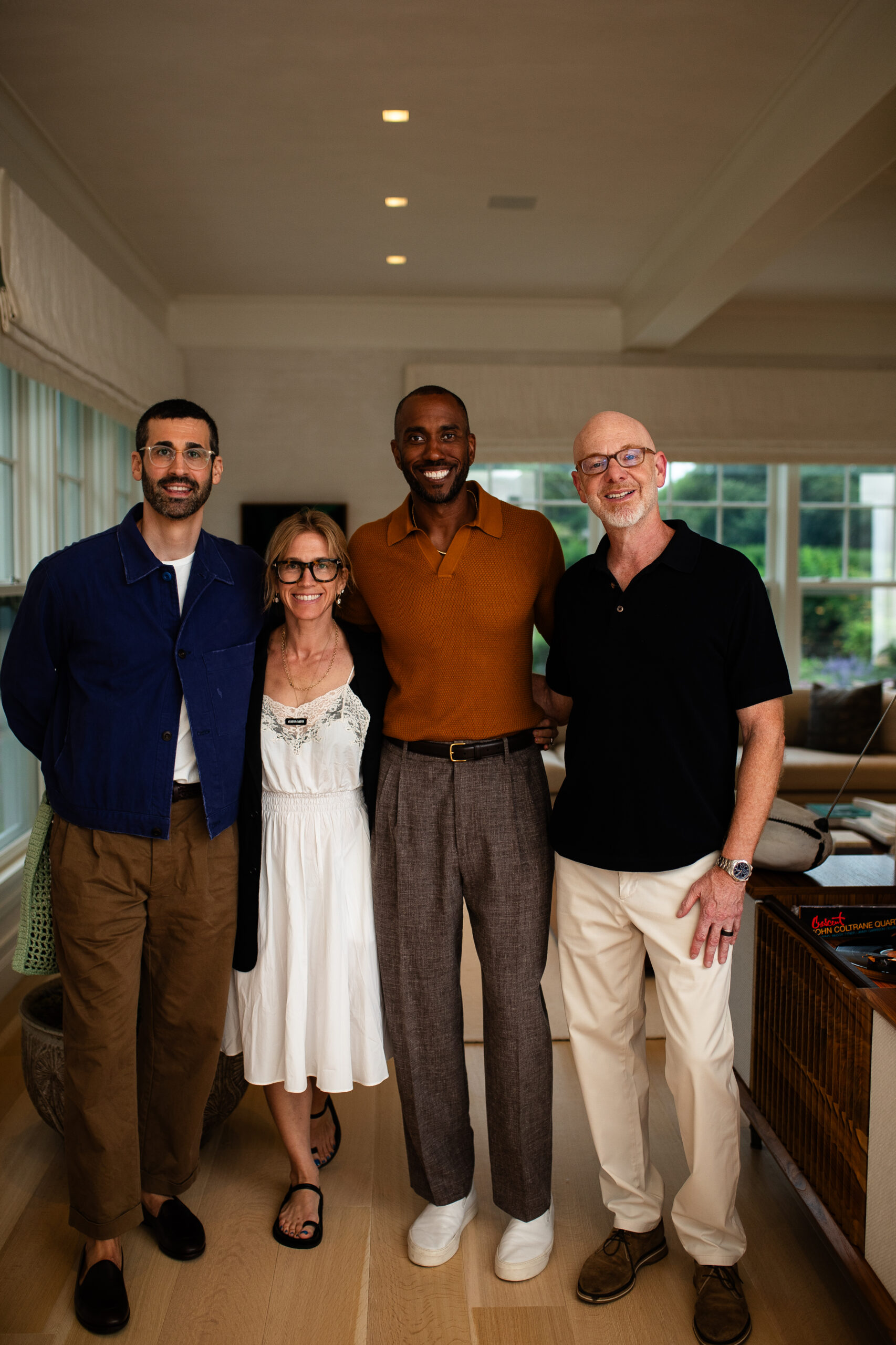 David Kordansky, Rashid Johnson, and Michael Forman