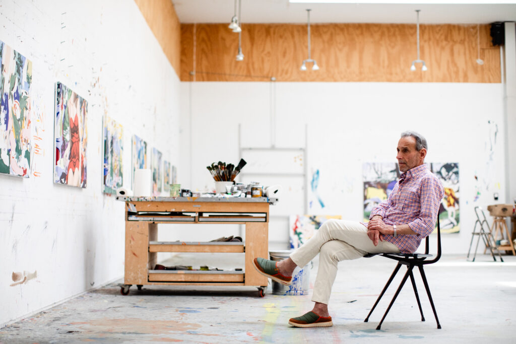 David Salle, East Hampton, “under one roof”, “windows”, “tree of life”, neo-expressionist