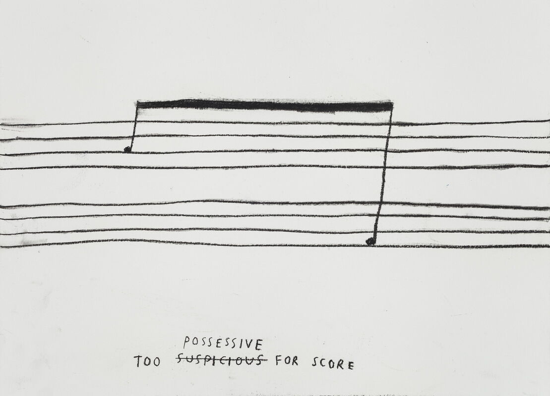 Christine Sun Kim, Too Possessive for Score, 2015