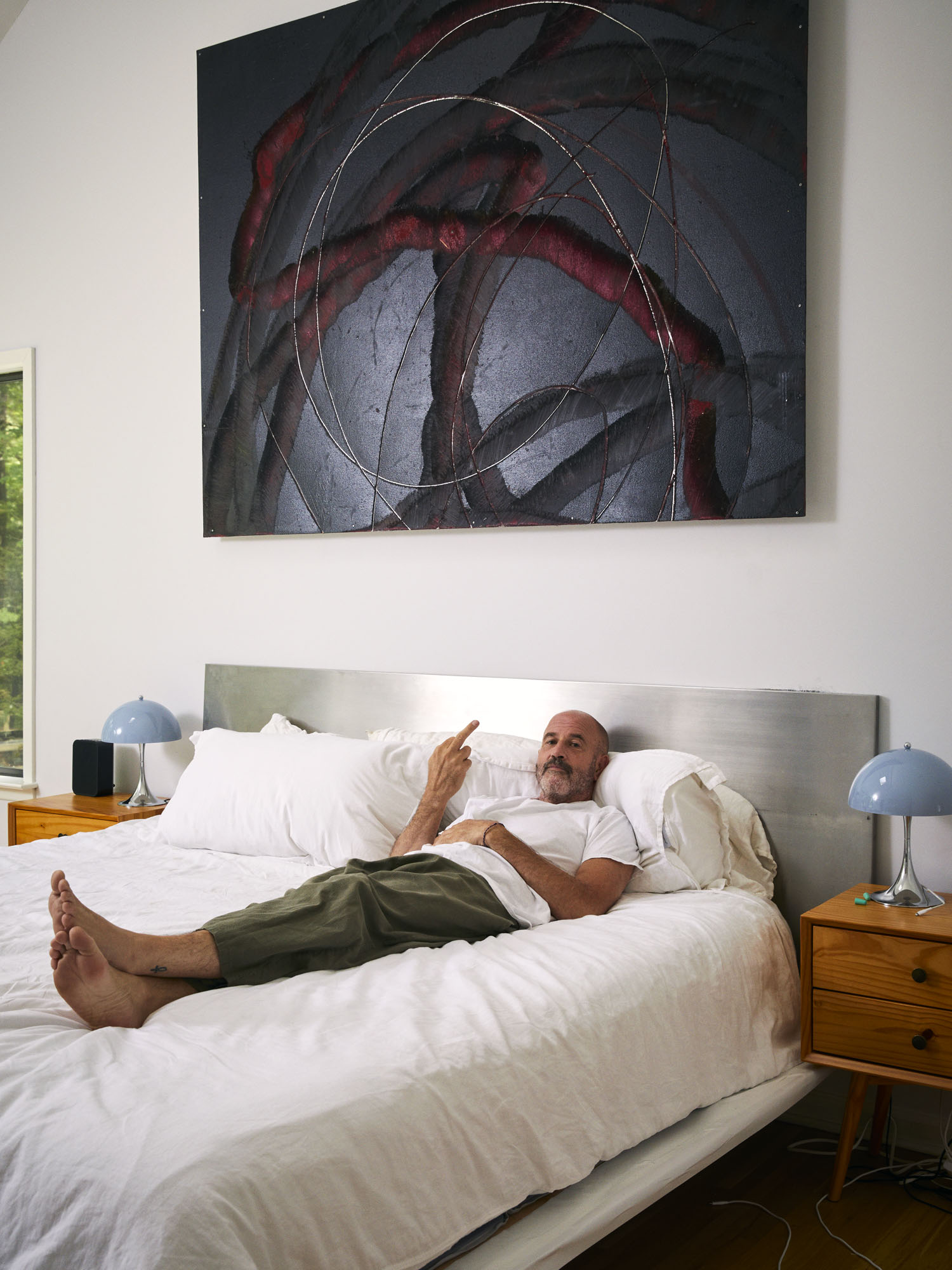 Author James Frey at home in Pound Ridge