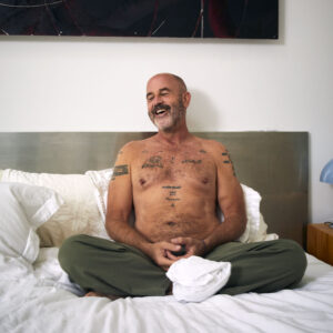 Author James Frey at home with art collection
