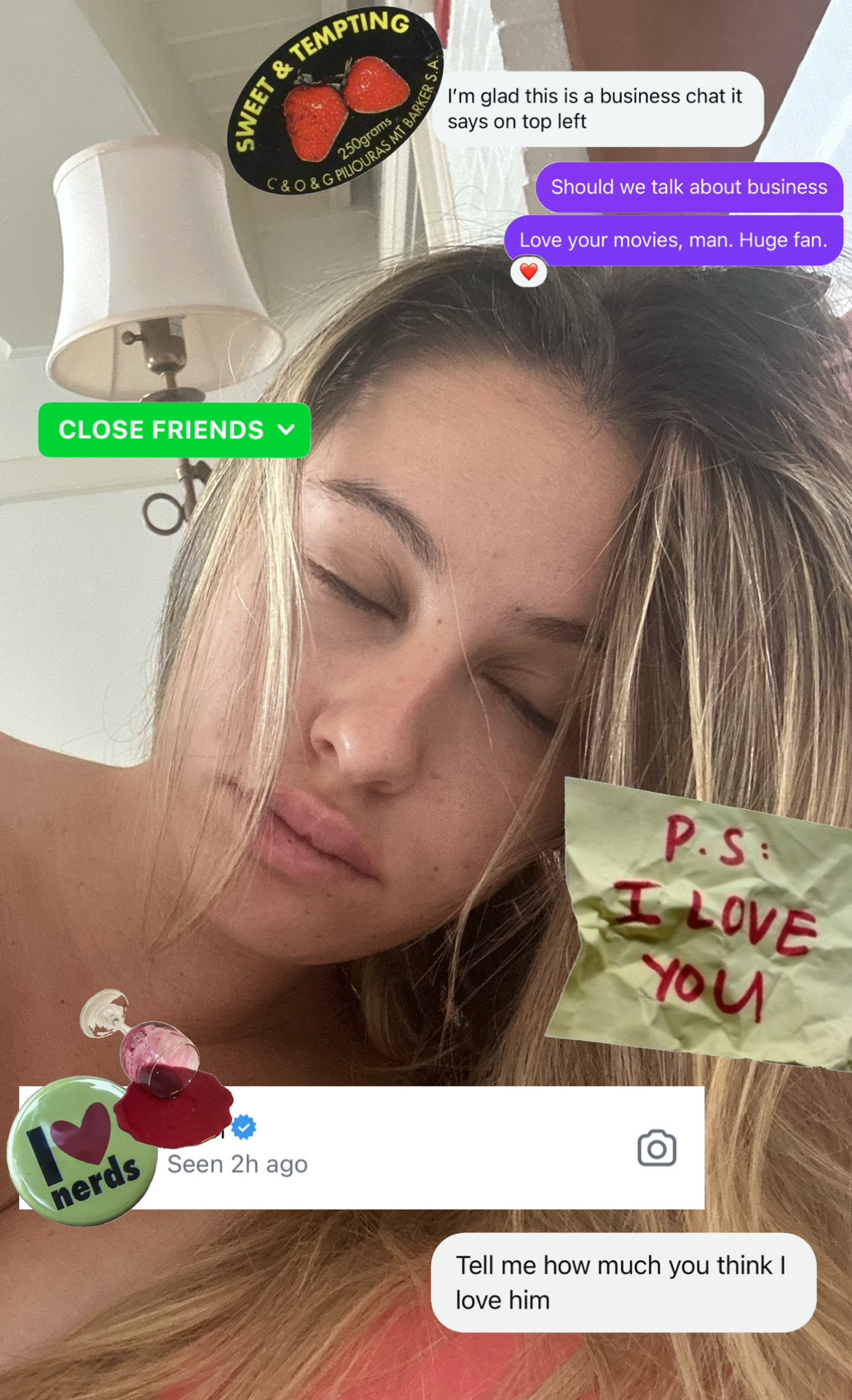Roxy Sorking digital selfie