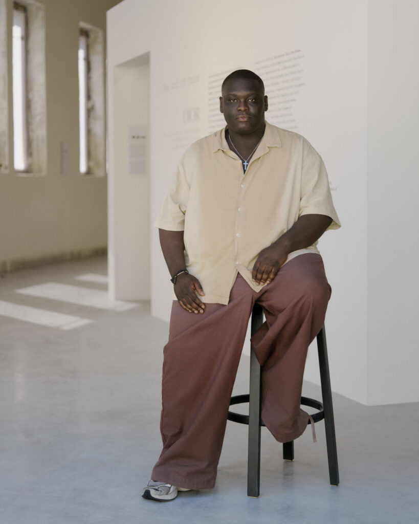 Joel Quayson artist winner of Dior prize