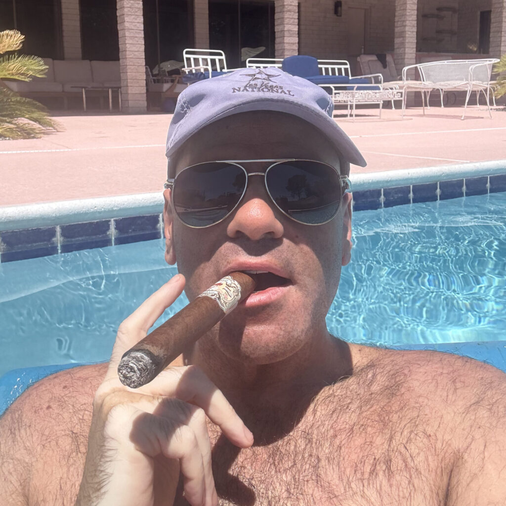 Art advisor Ralph Deluca on vacation