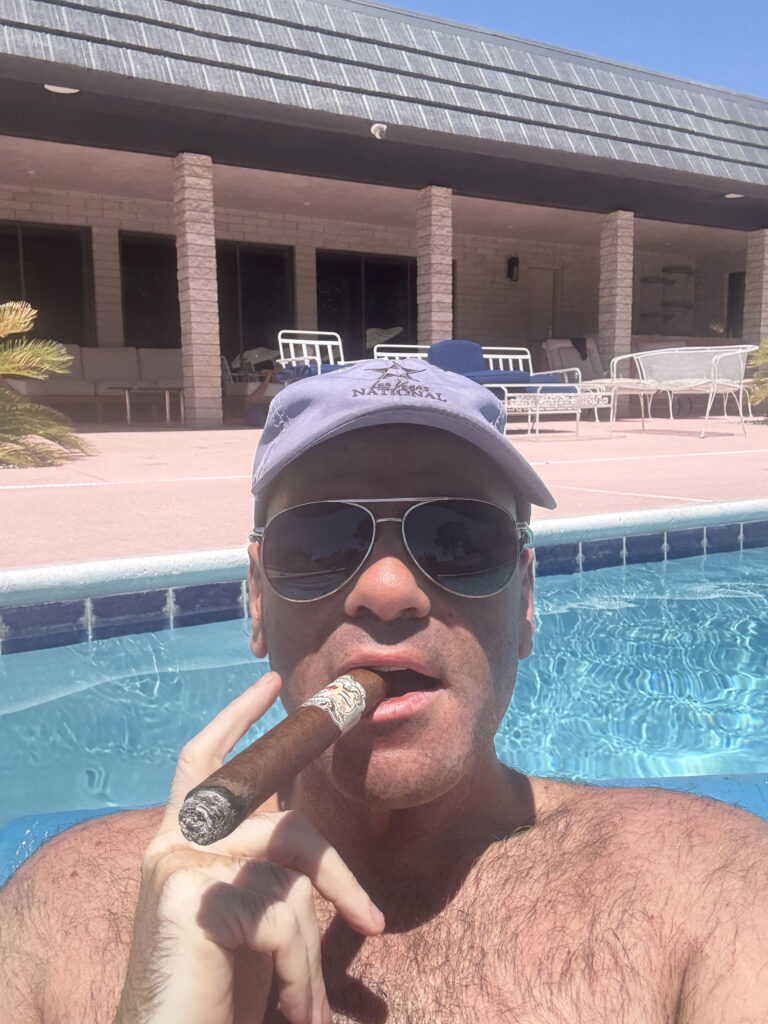 Art advisor Ralph Deluca on vacation