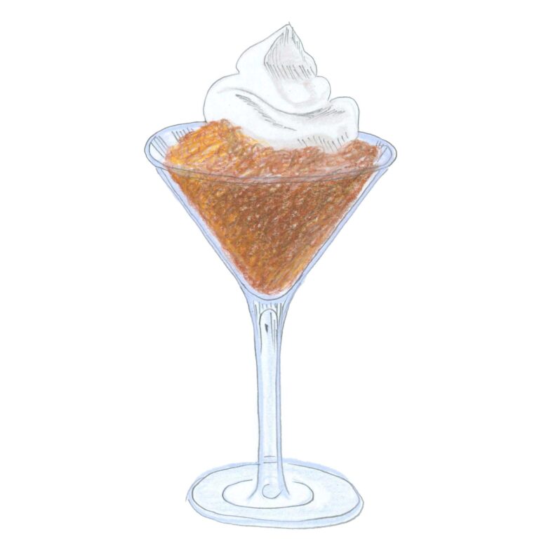Granita cocktail illustration