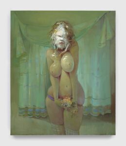 Lisa Yuskavage, PieFace, 2008 artwork