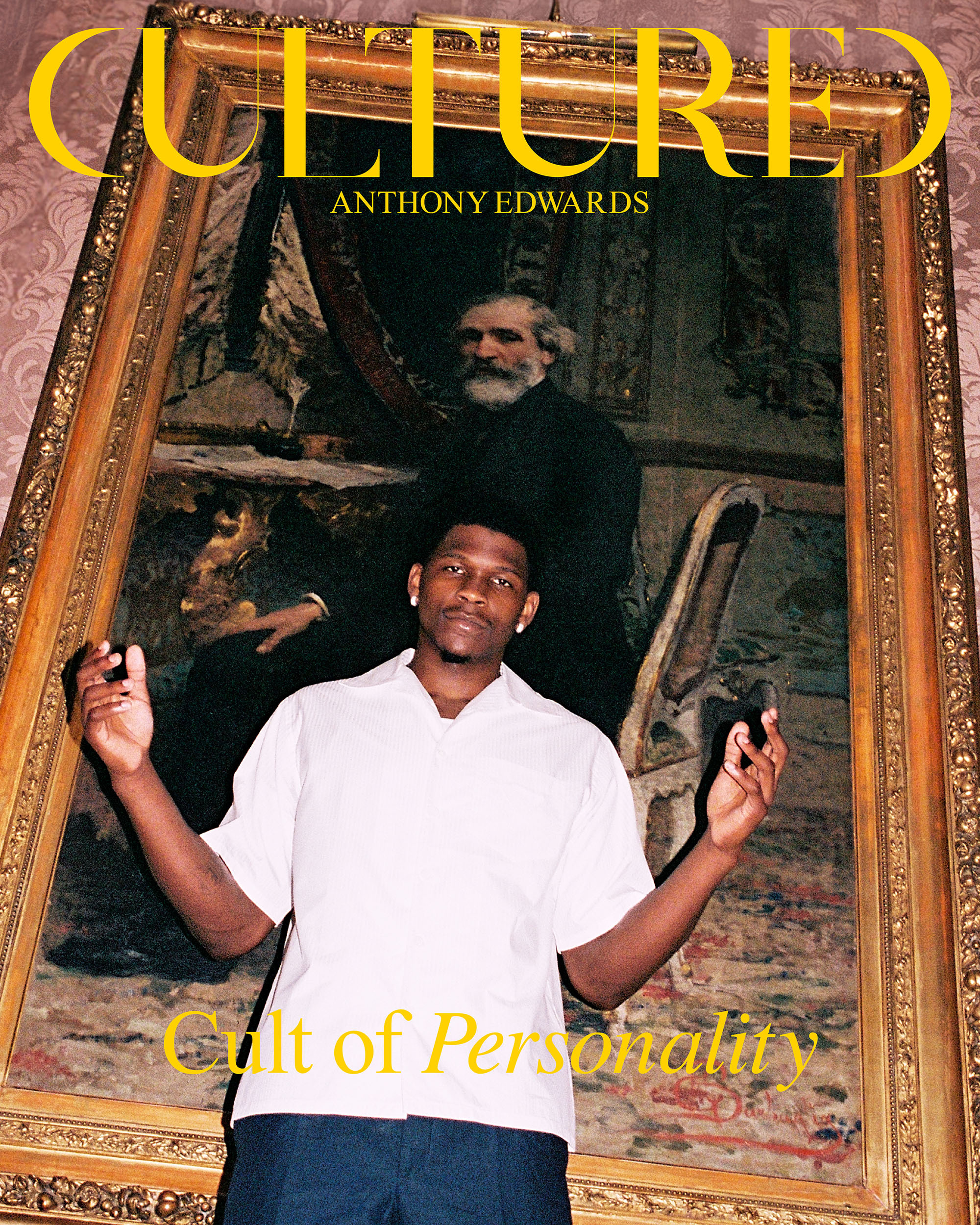 Anthony Edwards prada fashion cover story in Milan