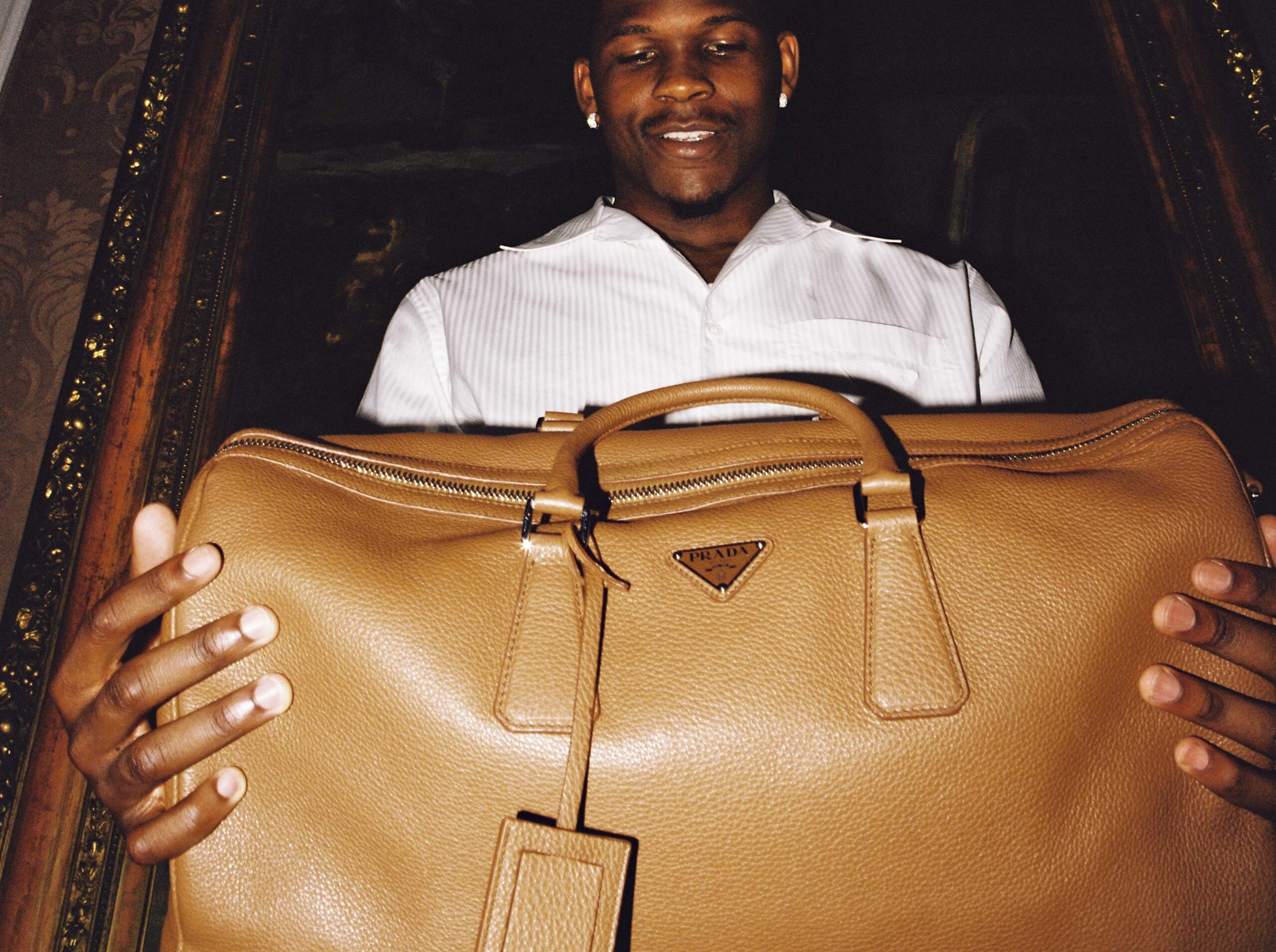 Anthony Edwards and Prada