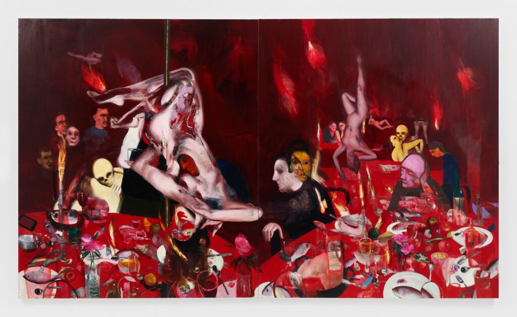 Ambera Wellmann, People Loved and Unloved, 2025, on view at Hauser & Wirth.