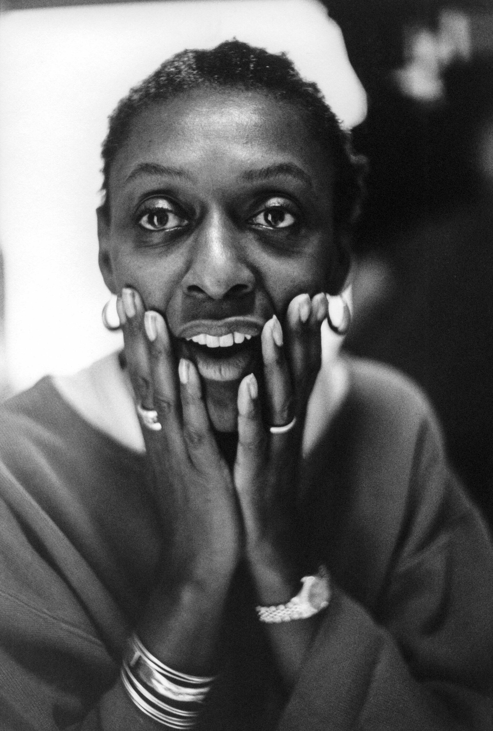 Bethann Hardison photographed by Arthur Elgort.