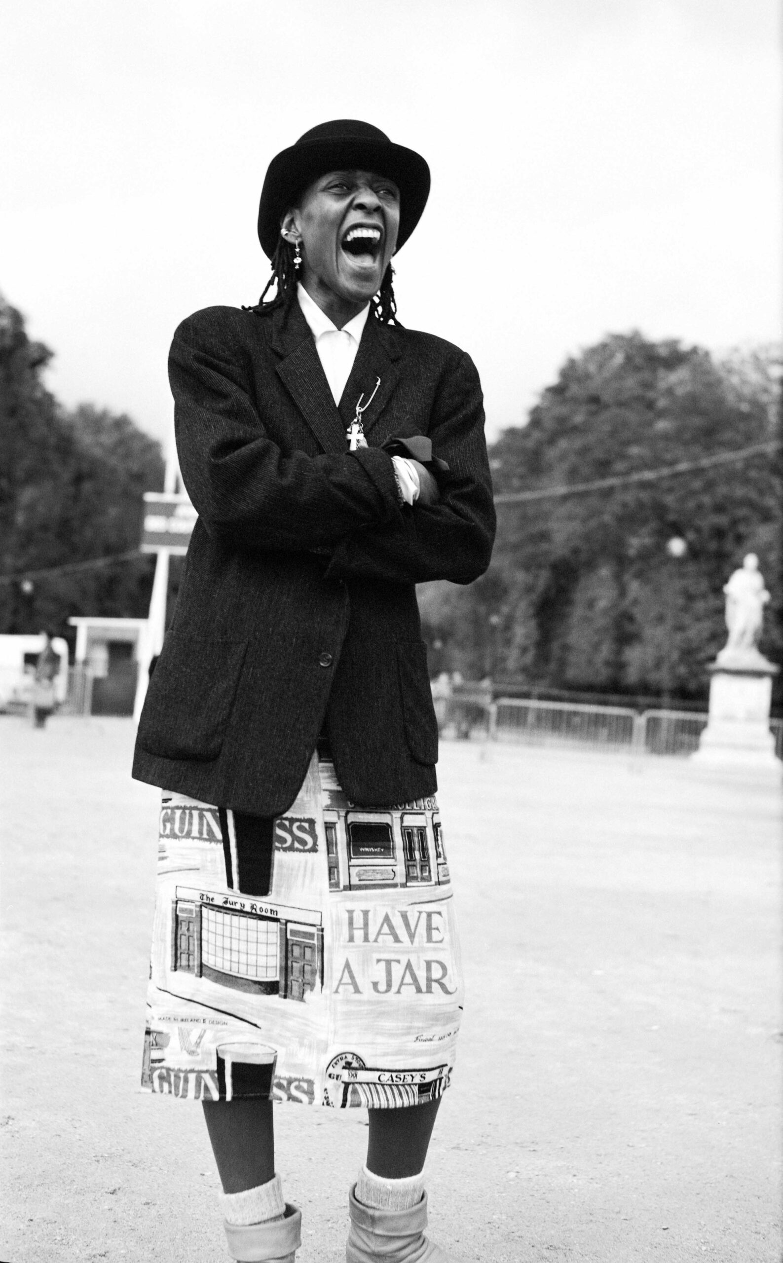 Bethann Hardison photographed by Arthur Elgort.
