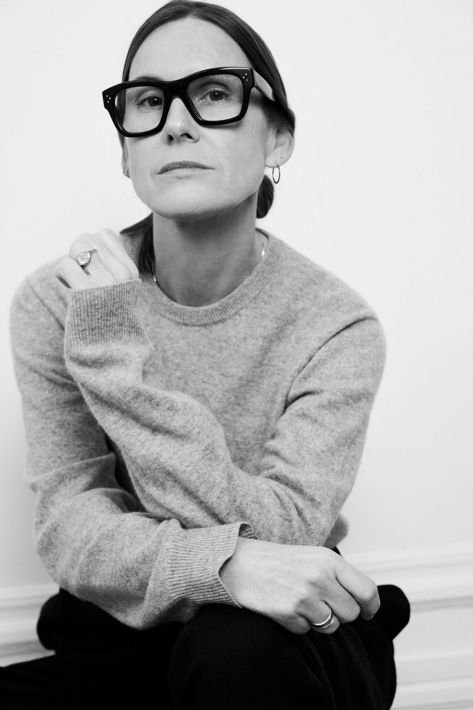 Portrait of Bottega Veneta designer Louise Trotter