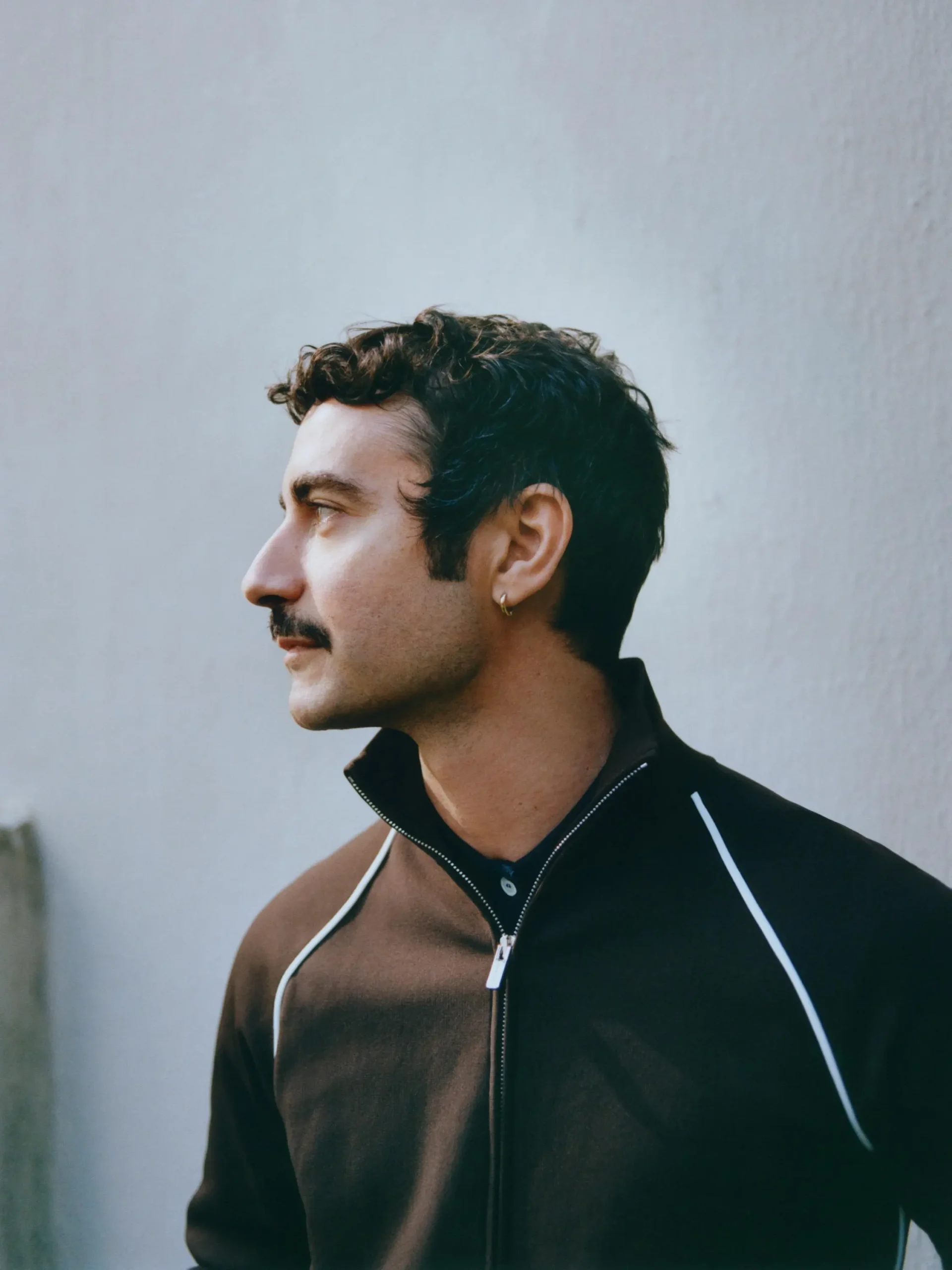 Portrait of Versace designer Dario Vitale