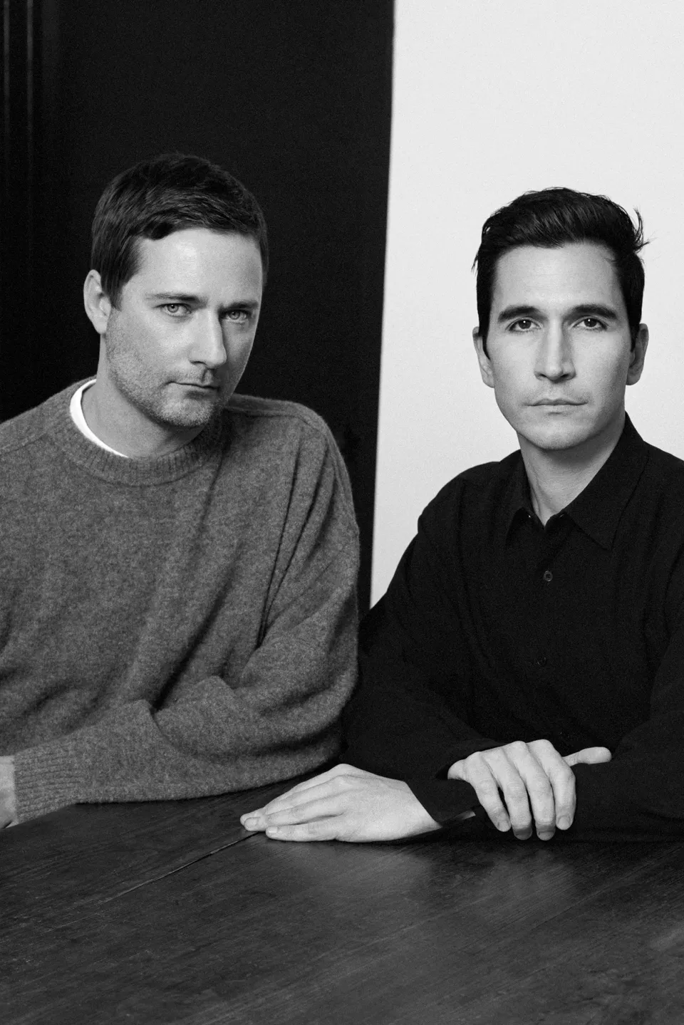 Portrait of Loewe designers Jack McCullough and Lazaro Hernandez