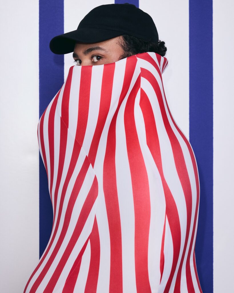 Portrait of Jean Paul Gaultier designer Duran Lantink