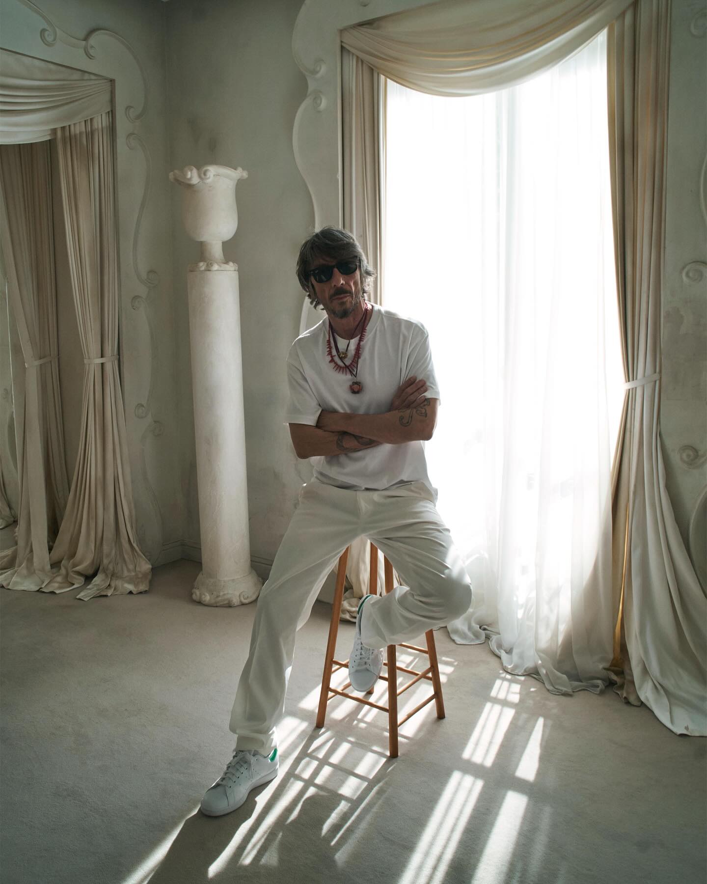 Portrait of Balenciaga designer Pierpaolo Piccioli