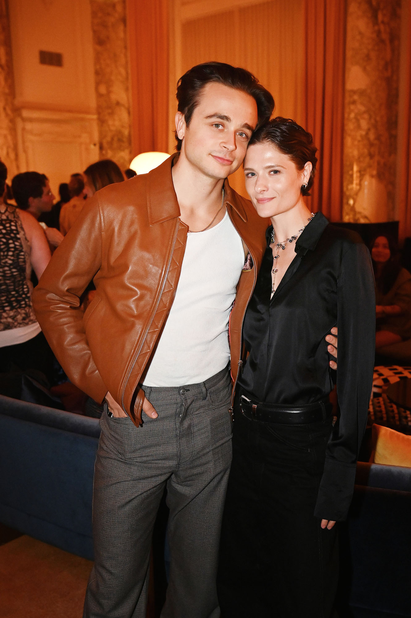 Ben Ahlers and Louisa Jacobson