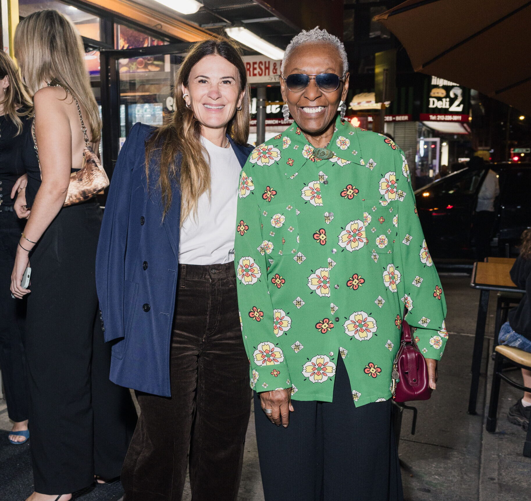 Sarah Harrelson and Bethann Hardison