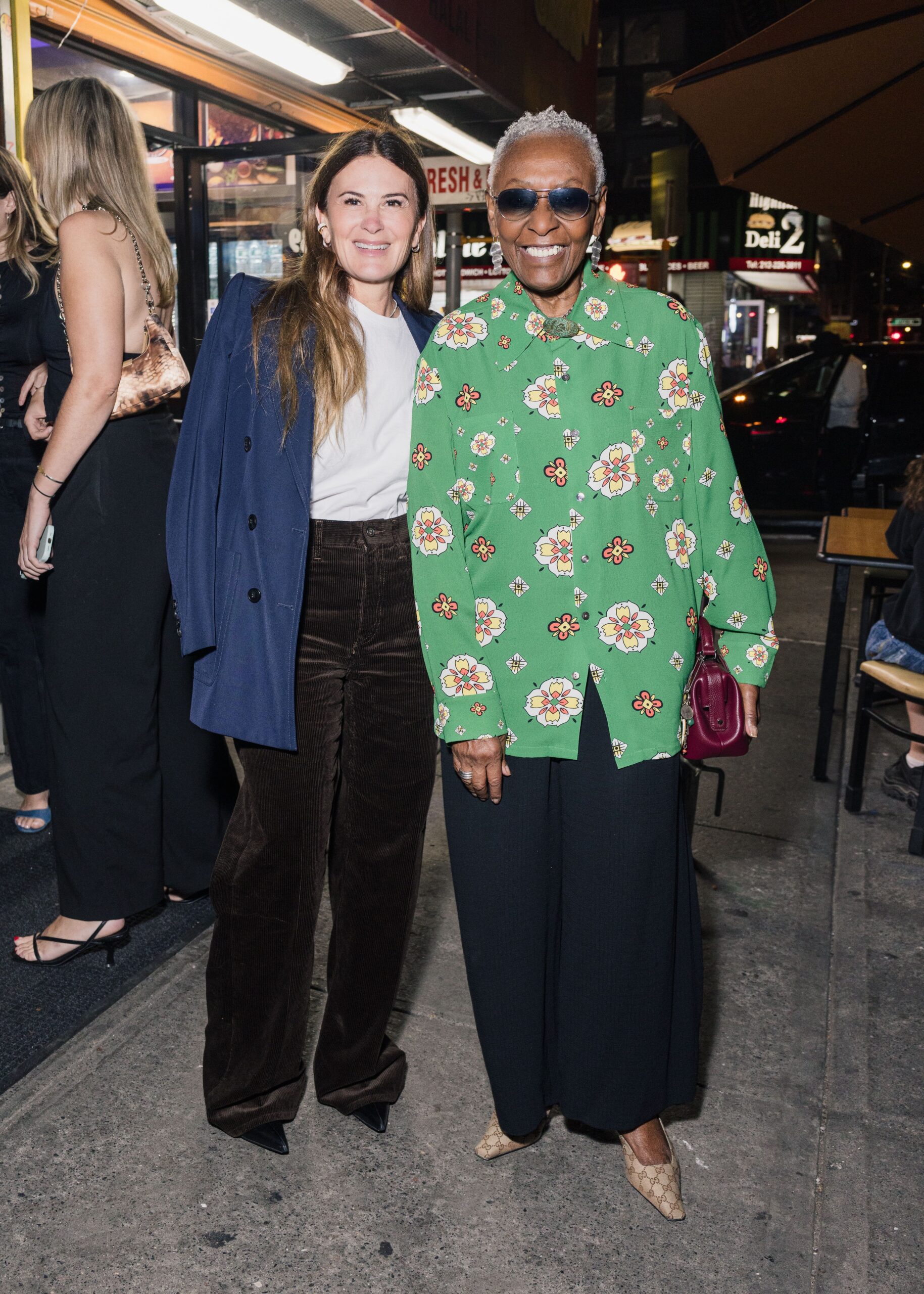 Sarah Harrelson and Bethann Hardison