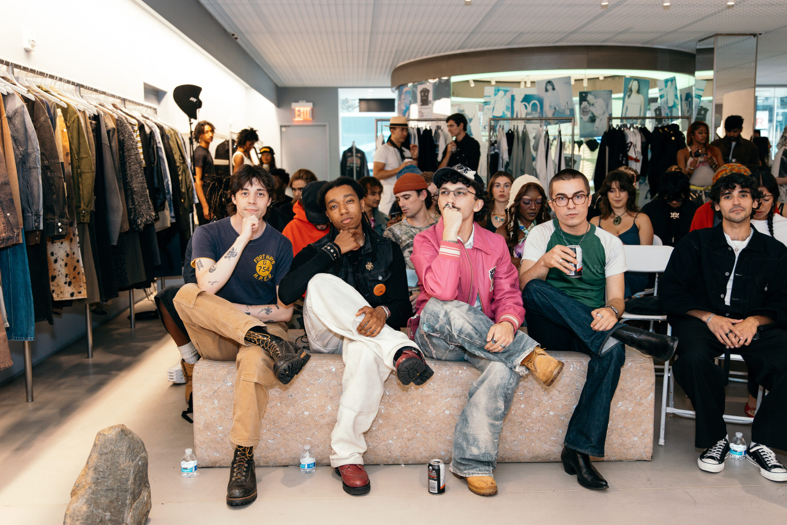 Tanner Dean, Julian Carter, Tamir Omari, and Mark Boutilier