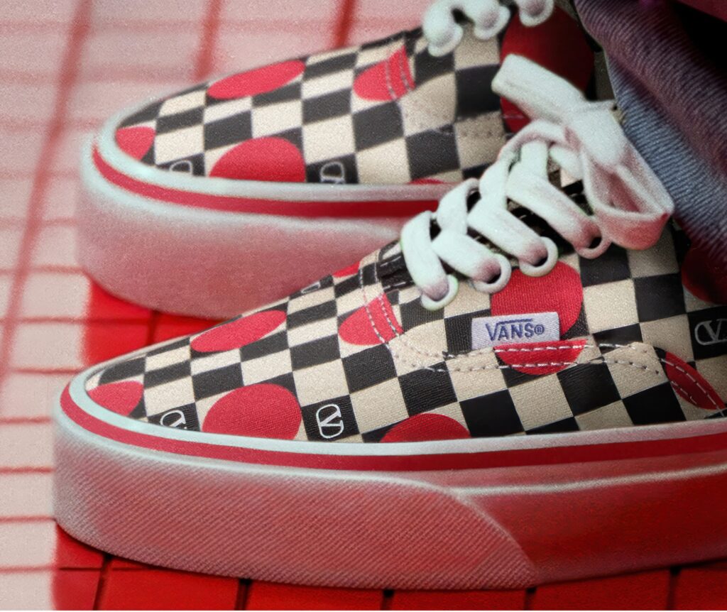 valentino and vans collaboration