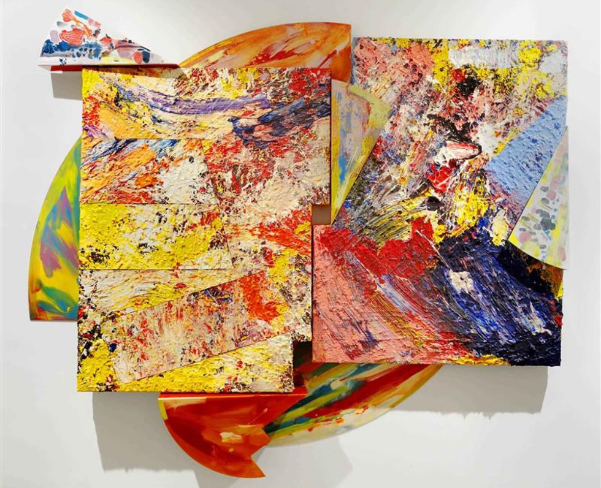 Sam Gilliam, Anita and Gerald Smith