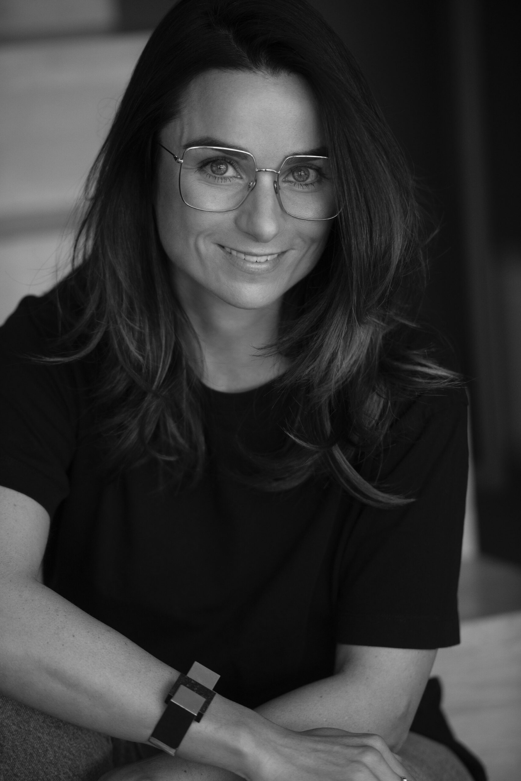 Portrait of IRO Global CEO Isolde Andouard by Adam Peter Johnson