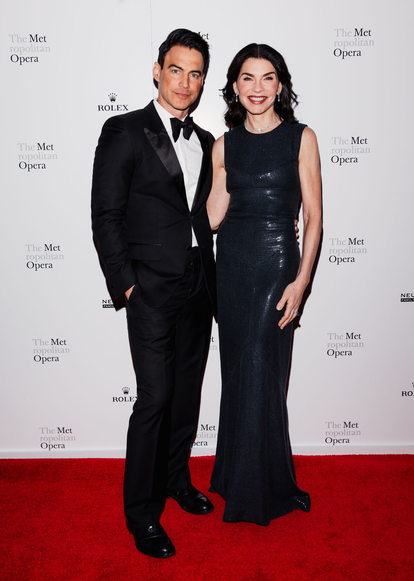 Keith Lieberthal and Julianna Margulies