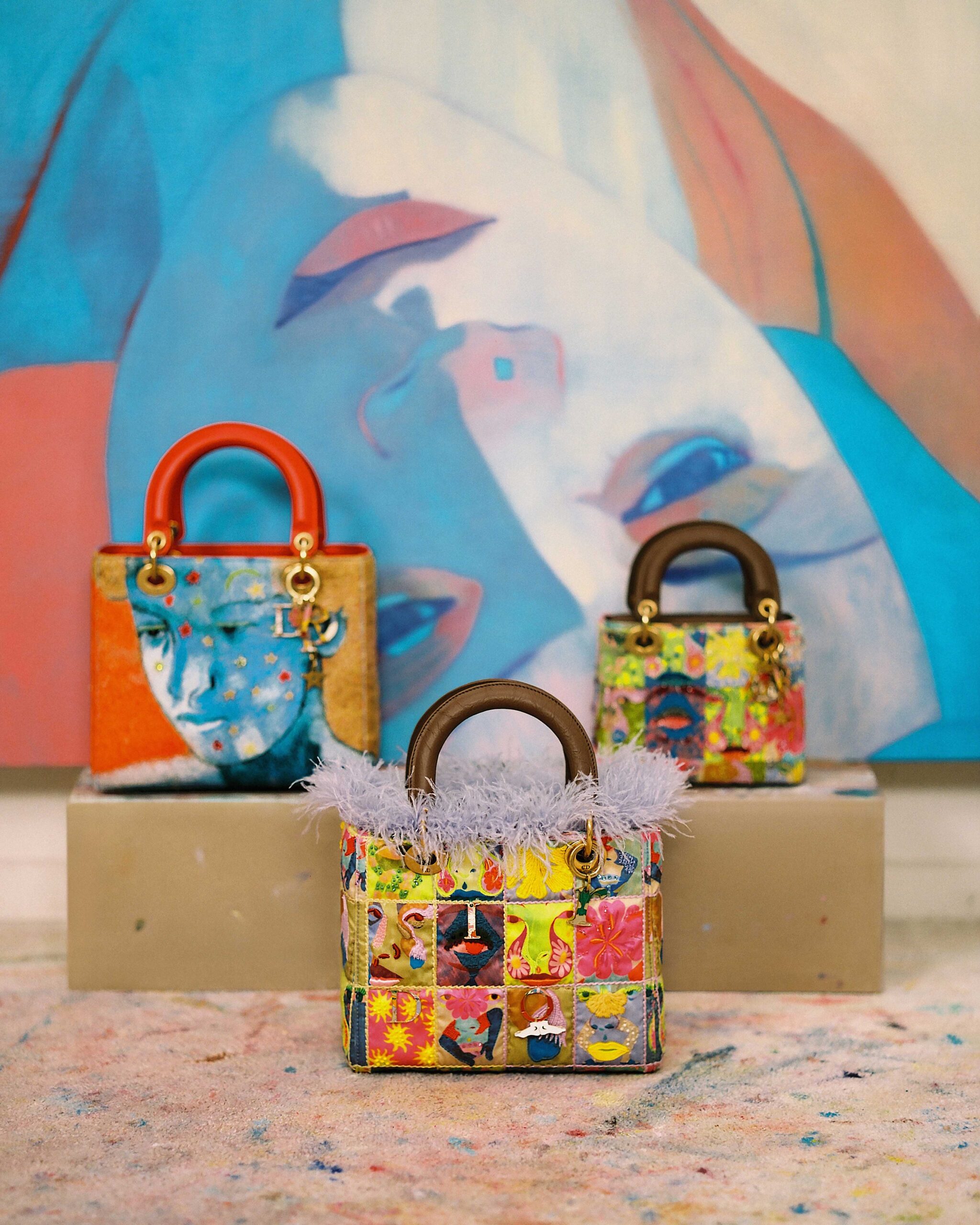 Dior Lady Art Limited Editions in Collaboration with Inès Longevial.