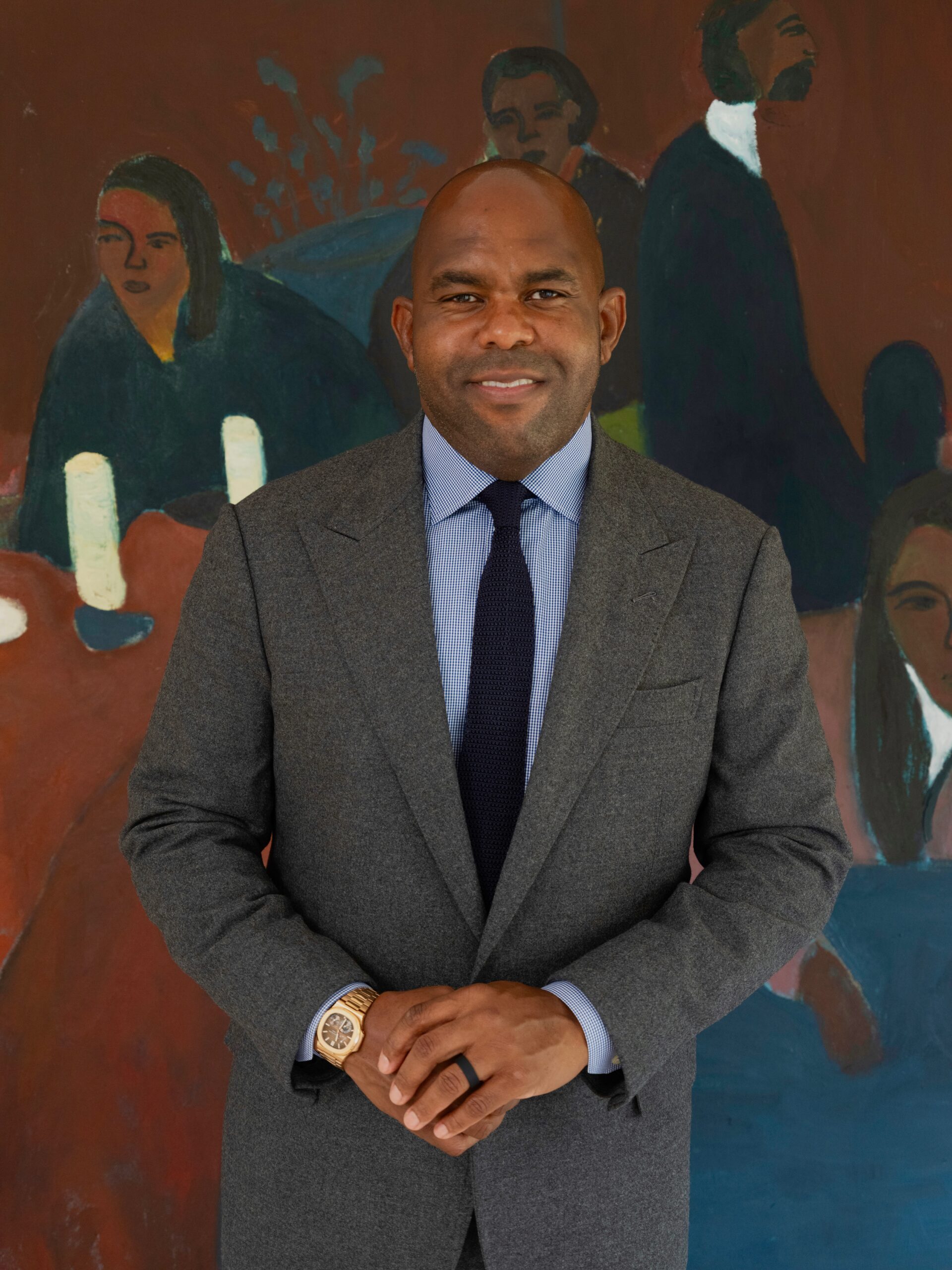 Portrait of Hassan Smith by Walker Bankson