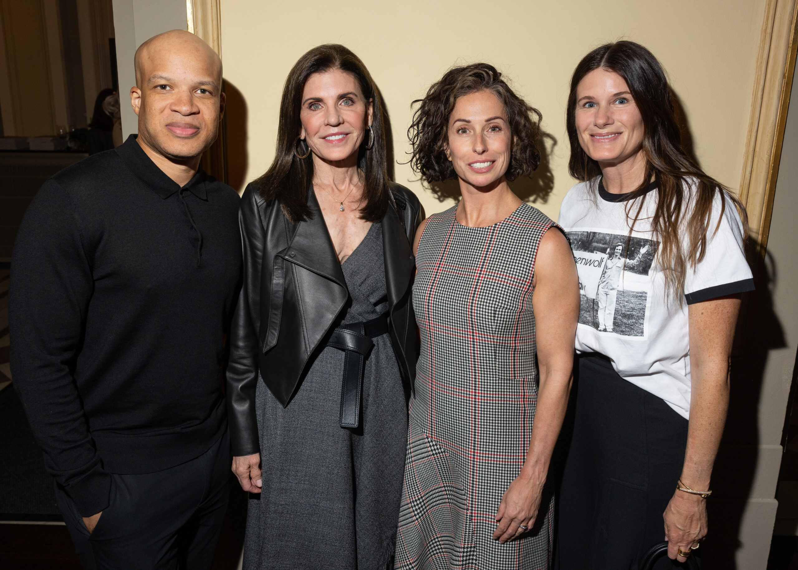 Glenn Davis, Nancy Crown, Audrey Francis, and Caroline Crown