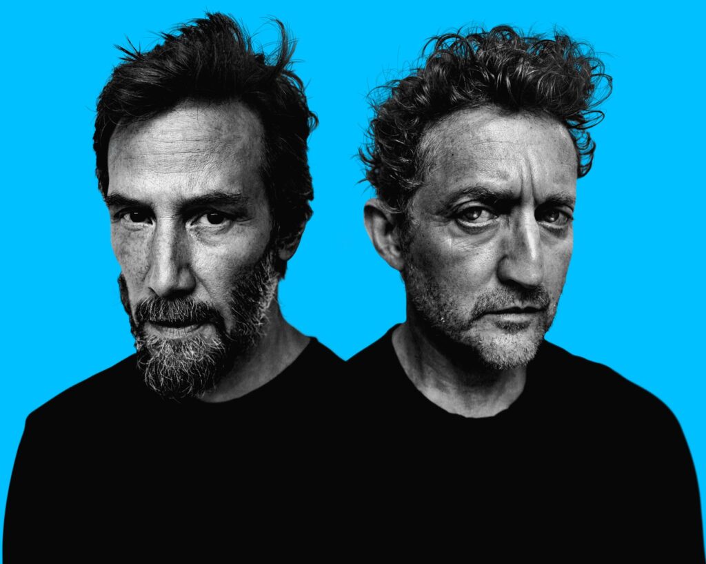 Keanu Reeves and Alex Winter. Image courtesy of Waiting for Godot. 