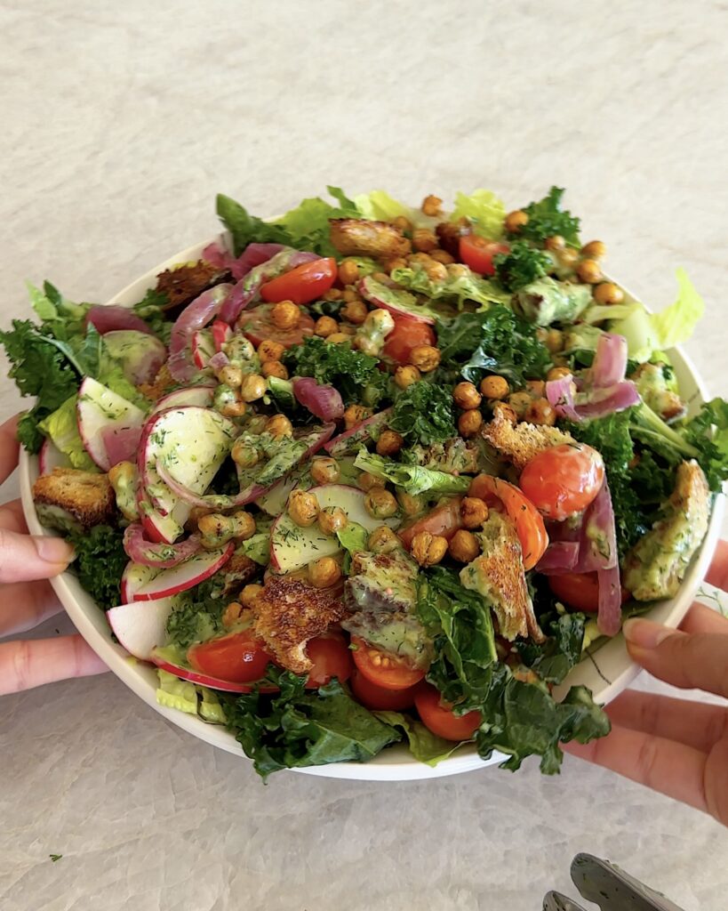 Samah Dada fall salad recipe