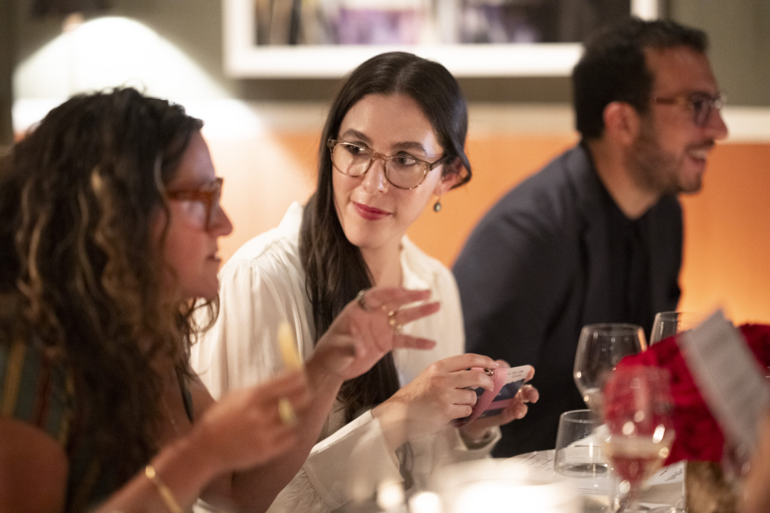 Xotchil Gonzalez, Isabel Canas, and Gilbert Cruz