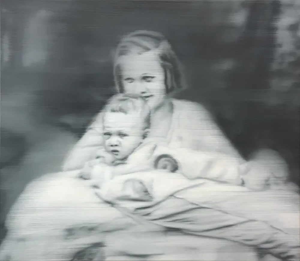 Gerhard Richter, Tante Marianne [Aunt Marianne], 1965.