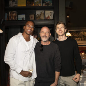 Portrait of Rob Franklin, James Frey, and Hal Ebbott by David Clifford