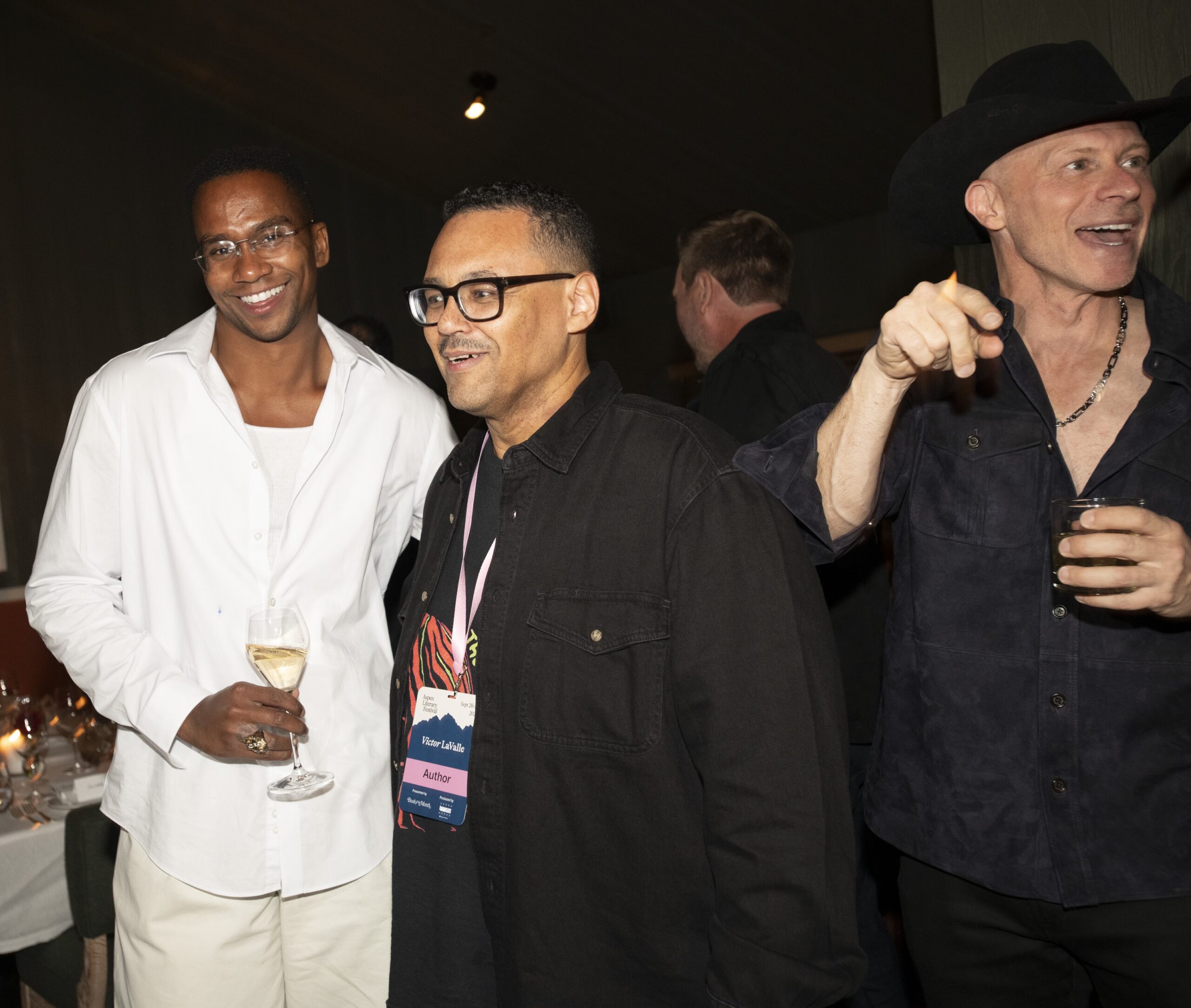 Rob Franklin, Victor LaValle, and John Lippman